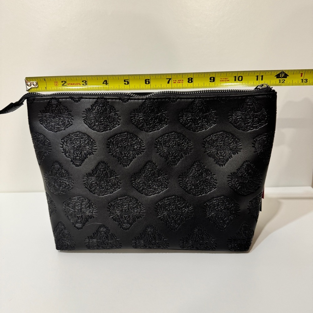 Ed Hardy Black Tiger Embossed Cosmetic Bag - Picture 7 of 11
